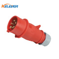 5Pin 32A 400V industrial power socket and plug